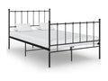 Cadre de lit Noir Métal 120x200 cm 97236LHUD