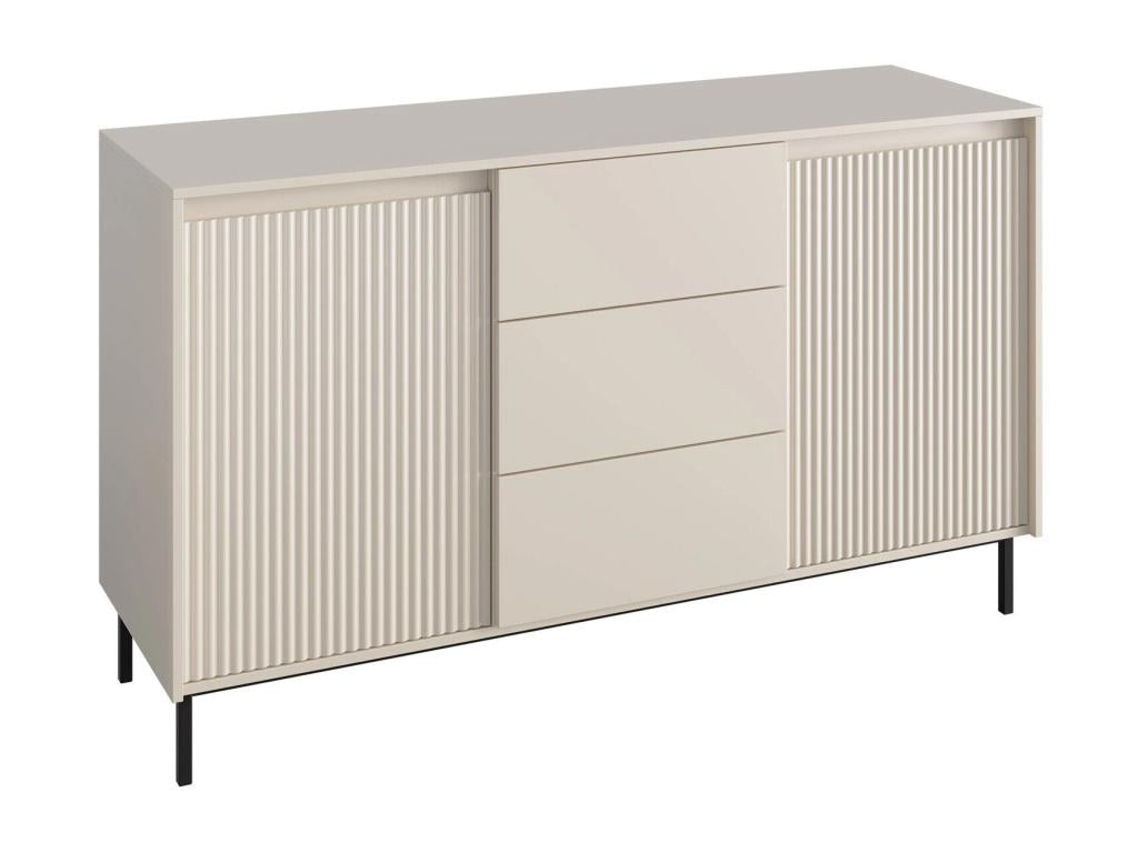Commode Artvivrestore 101 Cachemire Avec tiroirs et portes 90x153x50cm 51242ATKU
