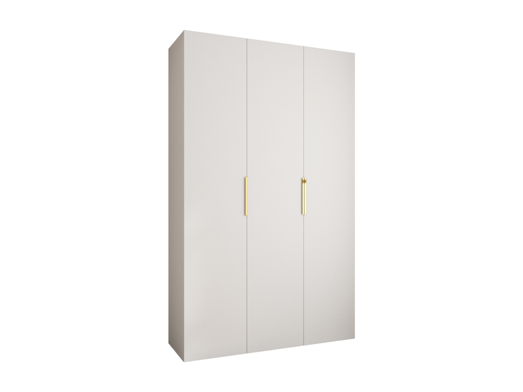 Armoire à portes battantes Calmetop 4 245.5/150/50 3 portes blanc/ou 86328IHFD