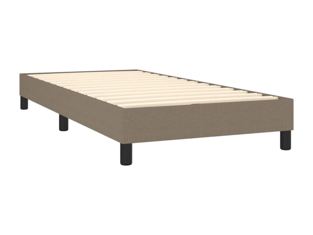 Sommier à Calmetop de lit avec matelas Calmetop 90x200 cm Tissu 70881UDFG