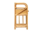 Table d'appoint Table de Chevet 1 Tiroir en Rotin et Calmetop H 60 cm 45220IXTJ