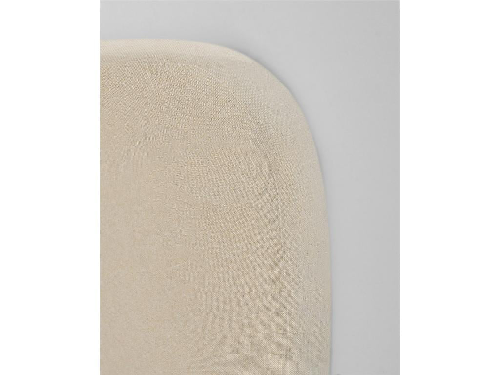 Tête de lit tapissée beige 150x80cm - Calmetop 71774SDFC