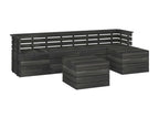 Salon de jardin palette bois marron 60x65x71,5 cm 02 0018614 71185UFHE