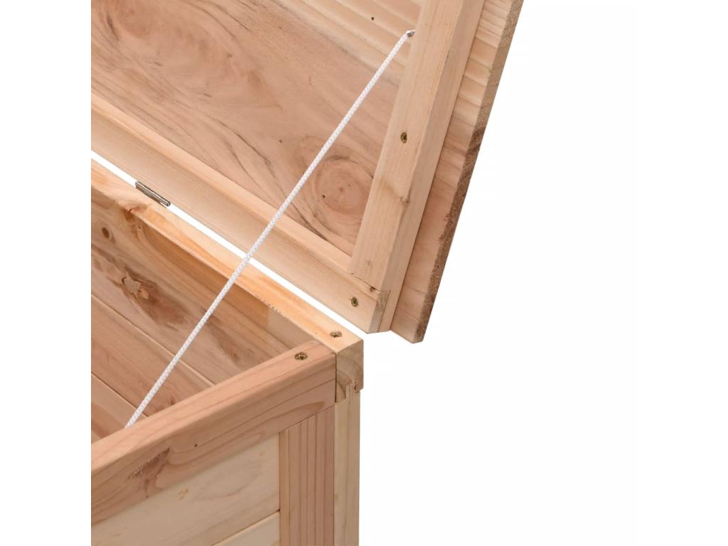 Boîte à coussins d'extérieur 99x50x56,5 cm bois de sapin massif 42265MRJA