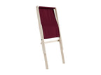 Fauteuil Artvivrestore en tissu bordeaux 22660ISGY