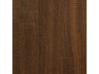 Cadre de lit sans matelas chêne marron 150x200 cm 02545XPZM