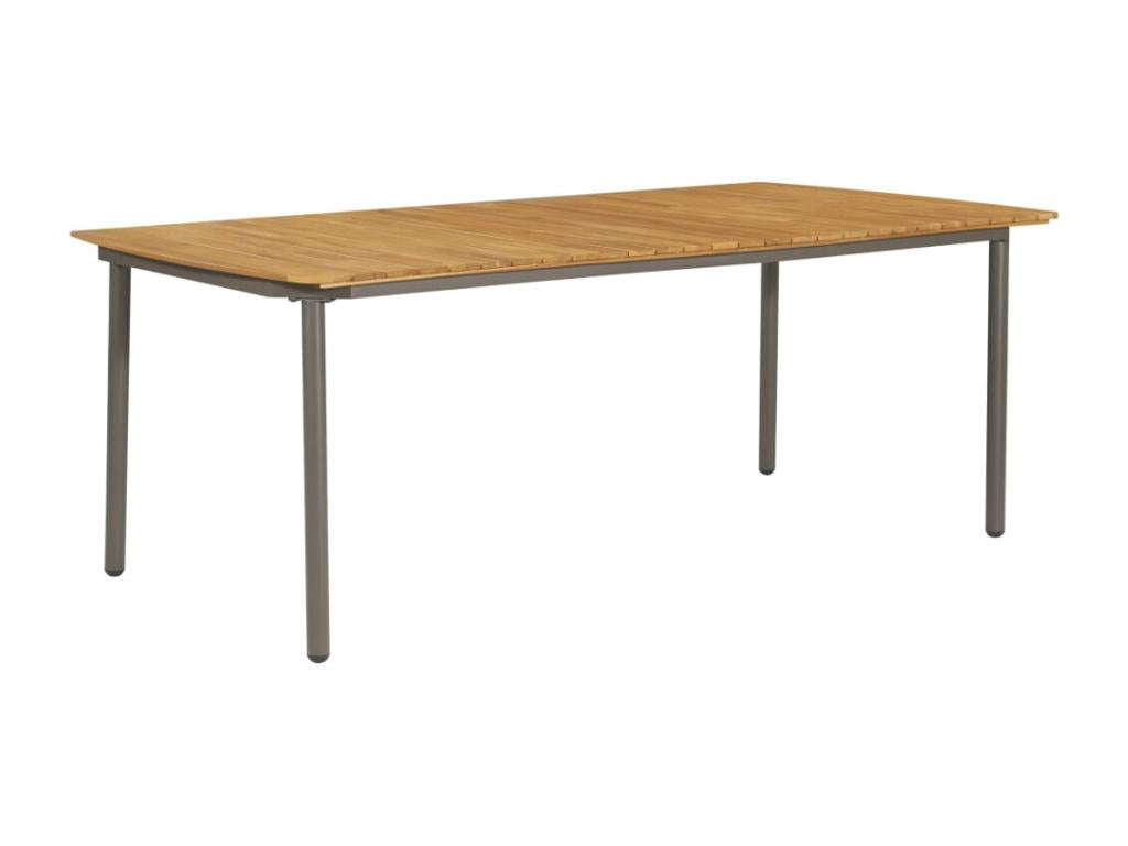 Ensemble à manger de jardin 7 pcs Résine tressée Noir 81245RKQN