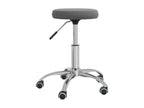 Chaise de salle à manger Gris foncé Velours 6 70989PEDT