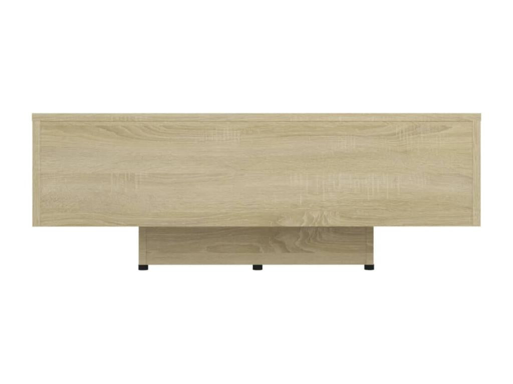 Table basse Chêne Calmetop 85x55x31 cm Aggloméré 48677VCZM