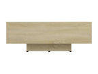 Table basse Chêne Calmetop 85x55x31 cm Aggloméré 48677VCZM