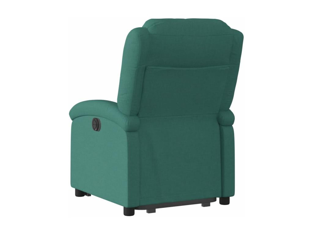Fauteuil inclinable vert foncé tissu 68662NSTL