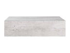 Étagères à tiroirs murales 2 pcs Gris béton 40x23.5x10 cm MDF 74268TJFH