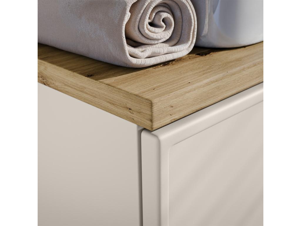 Meuble sous-vasque 60 cm Calmetop Cachemire 87025KBAJ