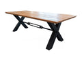 Table - marron Bois - 220x100 cm - Calmetop 83821UHJE