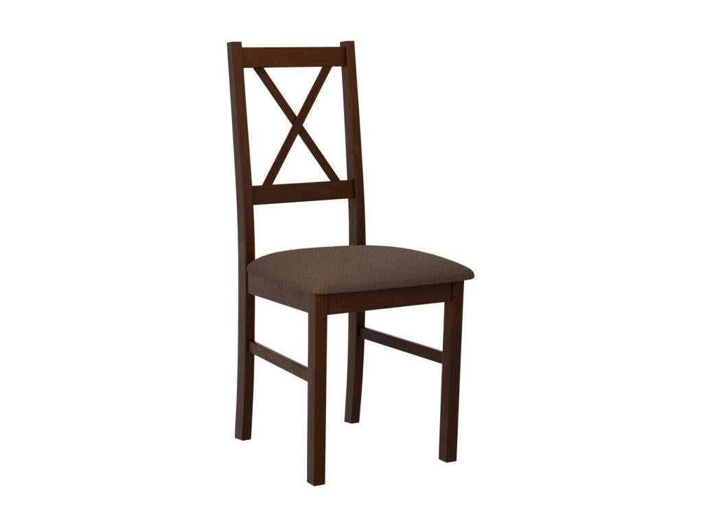 Chaise Calmetop 173 Marron - Noix 94x43x49cm Tapisserie En bois Bois 25211PXEV