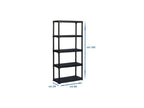 Etagere 5 tablettes dimensions h180x80x39 64328JUDV