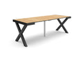 Table console extensible 220 Pour 10 personnes Pieds bois massif 11649XMIC