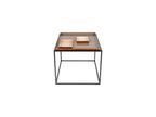 Table d'Appoint Calmetop 40cm Café / Crème 39083LTFW