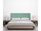 Calmetop Tête de lit en tissu Calmetop lisse 145x50cm Lits 135/140 - Vert d'eau 43365NJGM