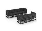 Salon de jardin 8 pcs avec coussins Bois de pin massif 20 23807MFNC