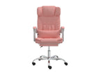 Fauteuil de bureau inclinable Rose Similicuir 25181WRCF