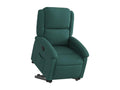 Fauteuil inclinable vert foncé tissu 68662NSTL