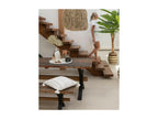Table de ferme industrielle en bois et pieds croisés métal L180 6 places - MARIE 54612SZBG