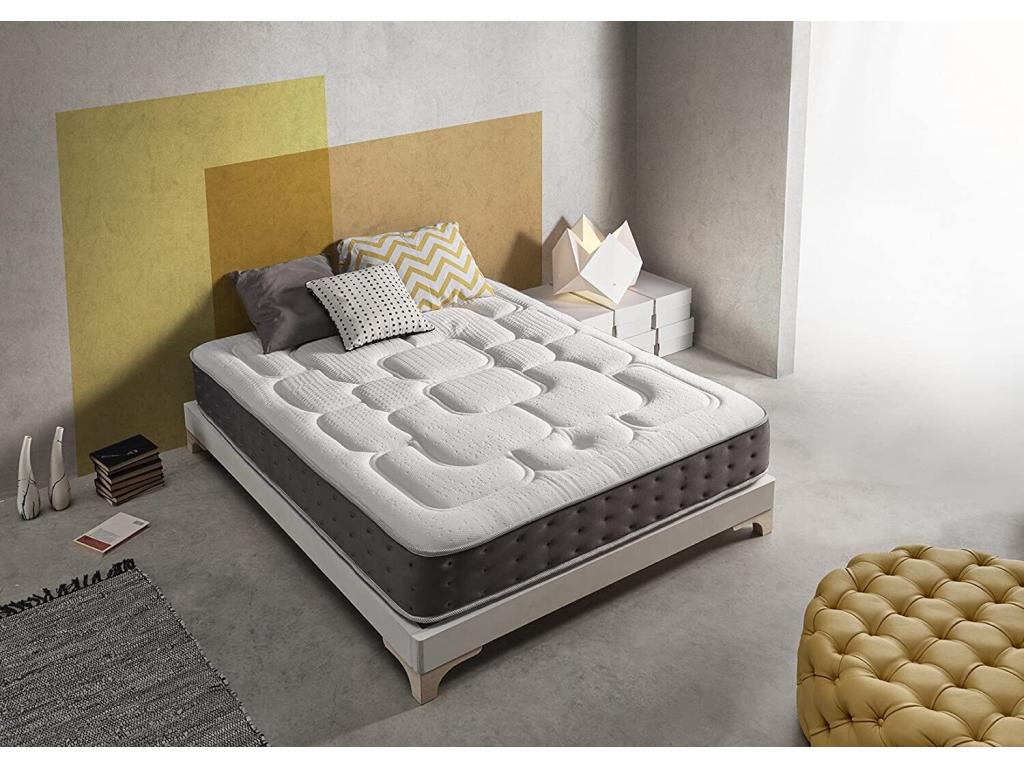 Matelas 150x200 mousse Artvivrestore - mousse à mémoire de forme - viscographène - épaisseur 30 cm - Artvivrestore-regule - indépendance de couchage - 11 zones 21292OWDE