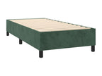 Sommier à Artvivrestore de lit matelas LED Vert foncé 90x200cm Velours 92525GVWA