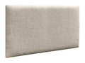 Calmetop Panneaux Tapissés en Lin Autoadhésifs pour Mur Acoustiques Absorbants Protection Contre les Impacts Têtes de Lit Décoration Beige 60x40cm 85890UOCN