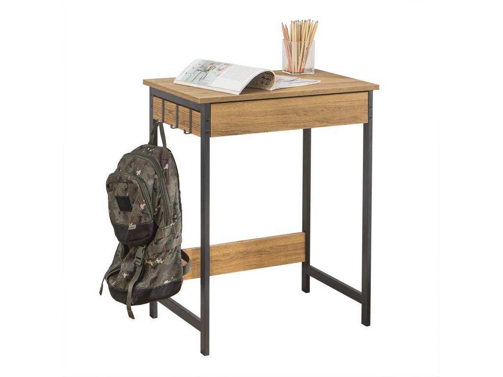 Bureau Informatique Table D'étude Cadre En Métal Style Industriel Fwt43-n 64014YAJL
