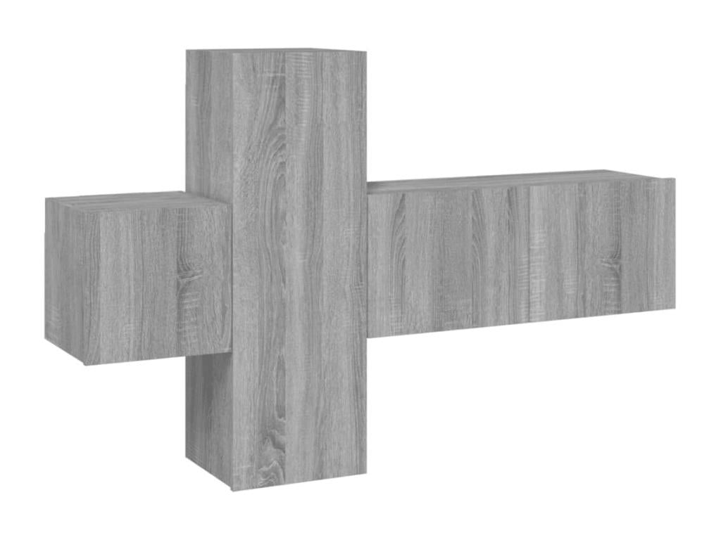 Ensemble de meubles armoire bois marron 80x30x30 cm 02 0024643 29814MRLZ