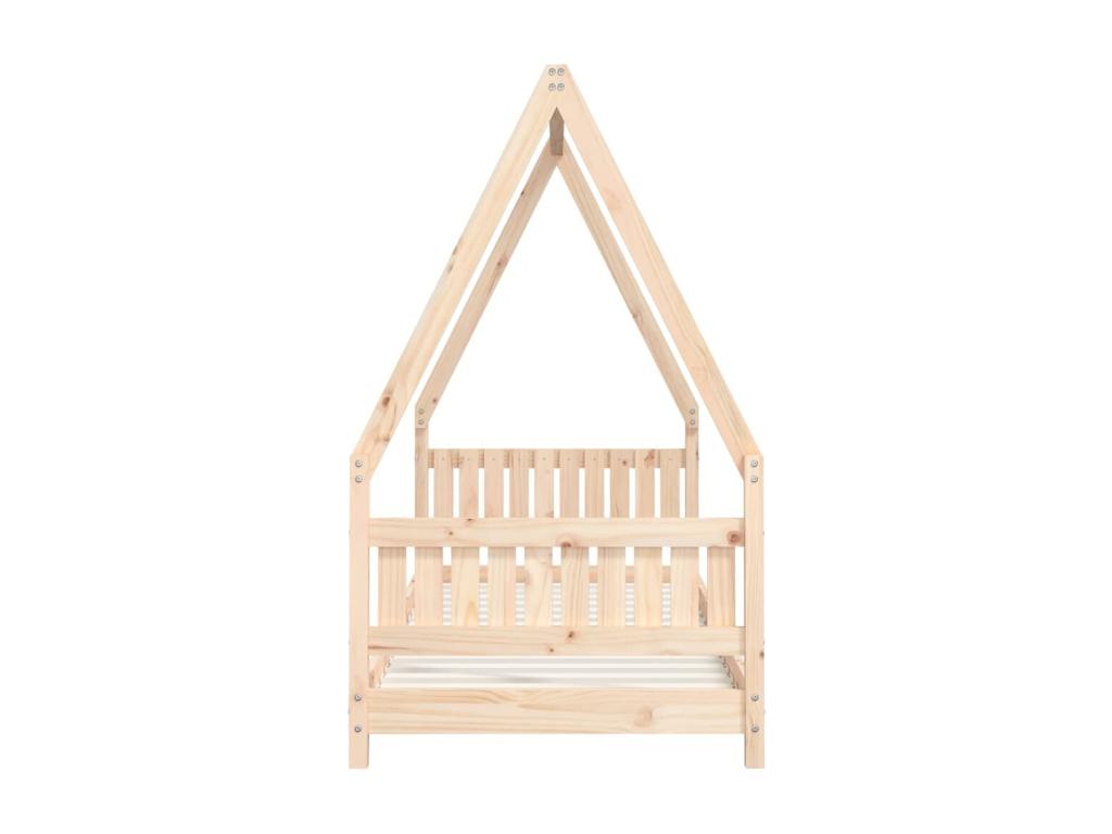 Cadre de lit pour enfants 80x200 cm bois de pin massif 09151VHTH