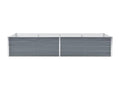 Jardinière lit surélevé plantes grises 240x80x45 cm 02 0001103 87447CJCP