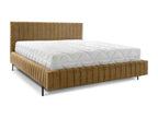 Lit coffre Calmetop – Design et tissu pour un confort absolu-Couleur Jaune Calmetop-140x200 43298GNWB