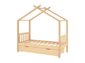 Lit d'enfant avec un tiroir Pin massif 80x160 88825XJGL