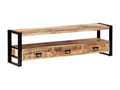 Meuble TV design bois marron 150x30x45 cm 2502013 00319PBBU