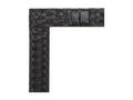 Ensemble à manger de jardin coussins 5pcs Noir Résine tressée 62422EWCX