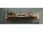 Artvivrestore Étagère à plateau unique imitation chêne tabac aspect gris Artvivrestore. 33354PHMA