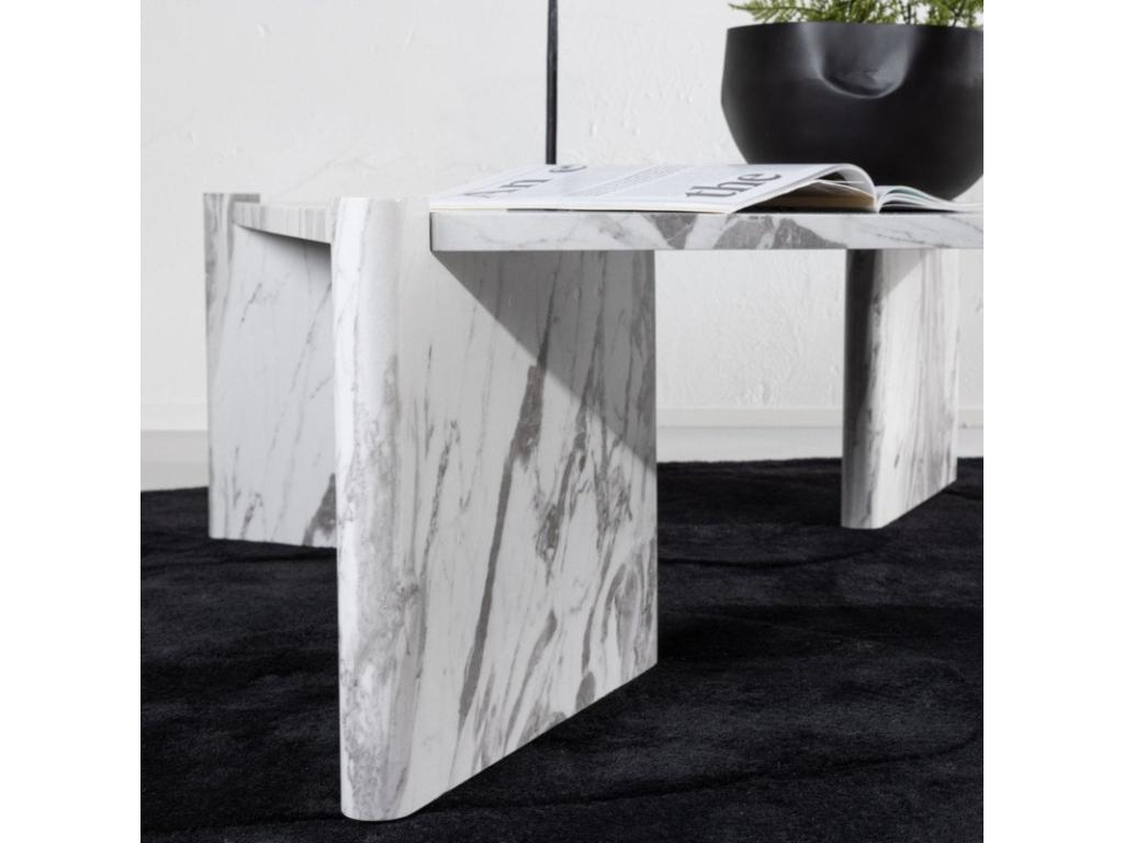 Table basse carrée Rogaland 18785PWTK