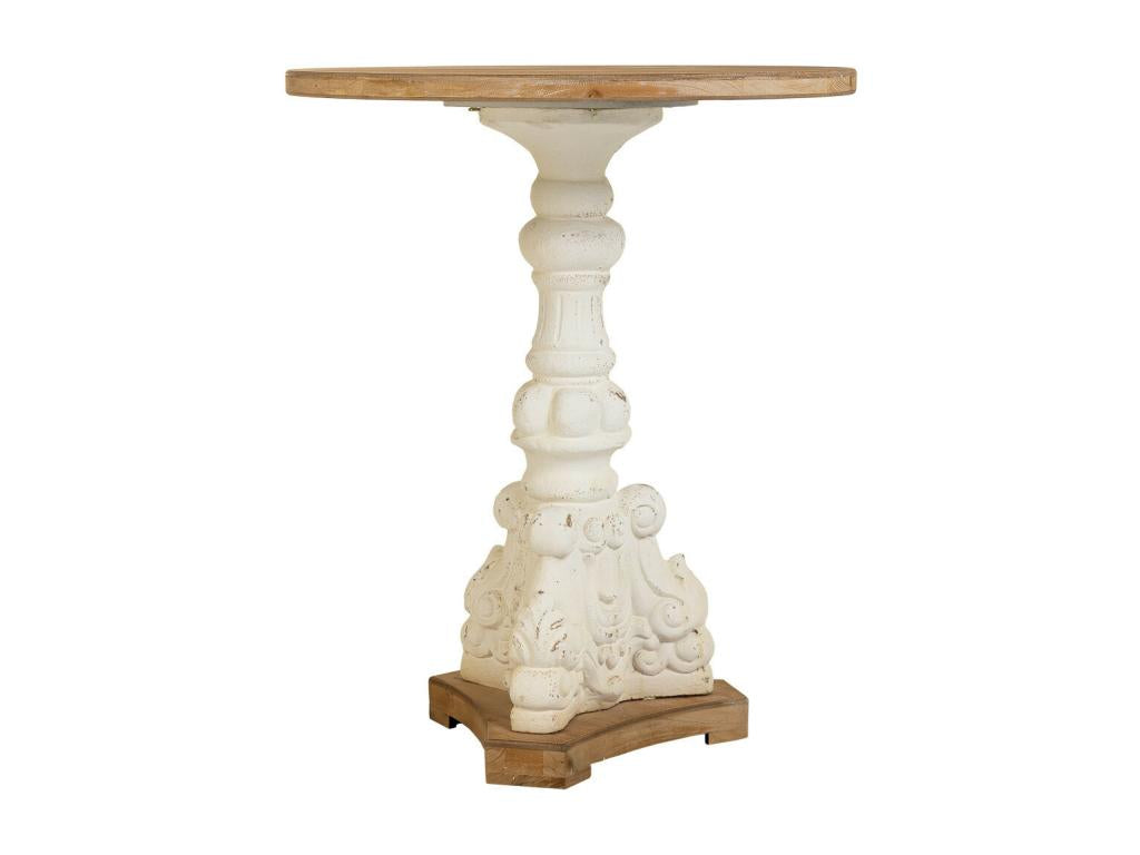 Table basse en bois marron 66,5x66,5x81h 62634YTZF