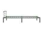 Lit Gris Métal 100x200 8 48350VTED