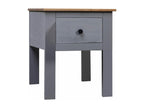 Table de chevet Gris 46x40x57 cm Pin Gamme Artvivrestore 64356MVJY