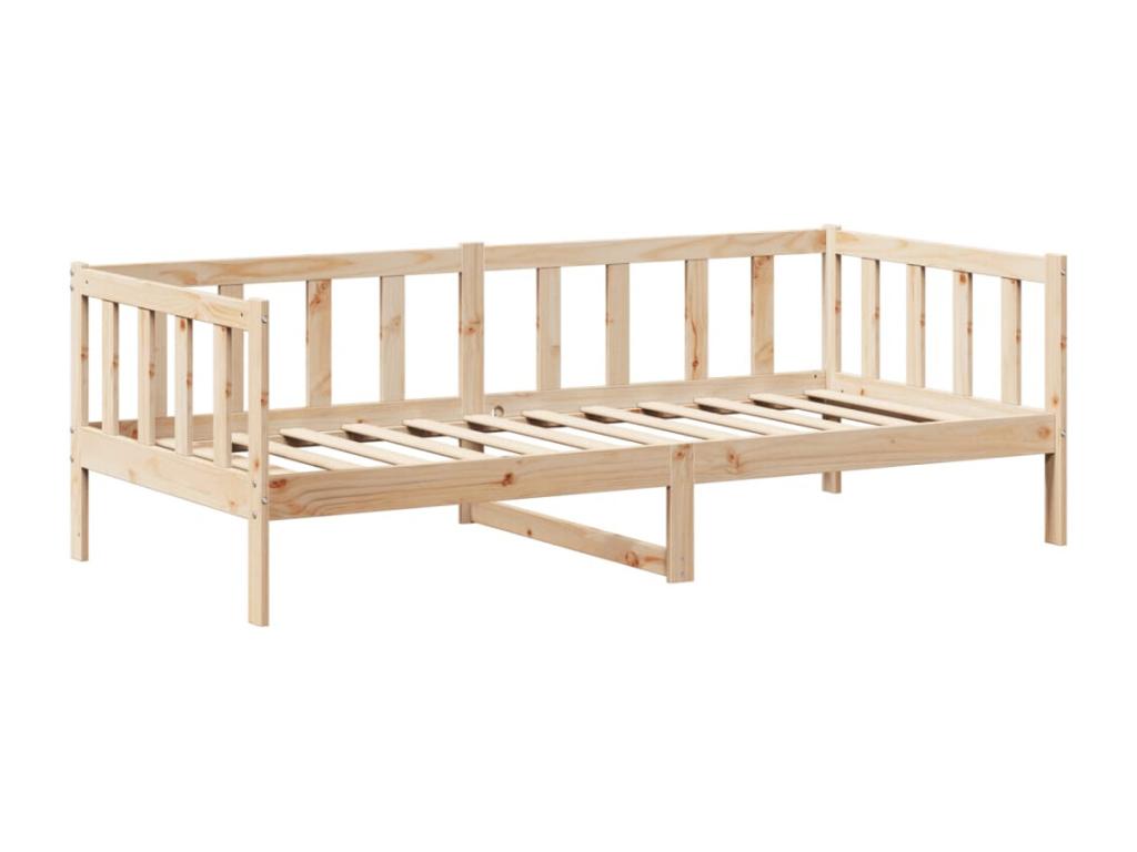 Ensemble de lit de jour et de banc avec toit sans matelas 19243NNMA