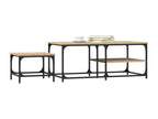 Tables basses gigognes 2 pièces chêne Artvivrestore bois d'ingénierie 46084ICMF