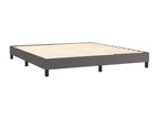 Cadre de lit sans matelas gris 180x200 cm similicuir 03983HDBK