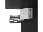 Meuble TV mural Noir 40x34,5x60 cm 39629GLHH