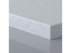 Receveur de douche 70x70 cm extra plat Calmetop en résine surface ardoisée blanc Grille inox 20772LOFX