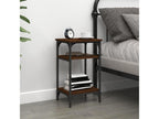 Table d'appoint Chêne marron 35x30x60 cm Bois d'ingénierie 21218QZNN