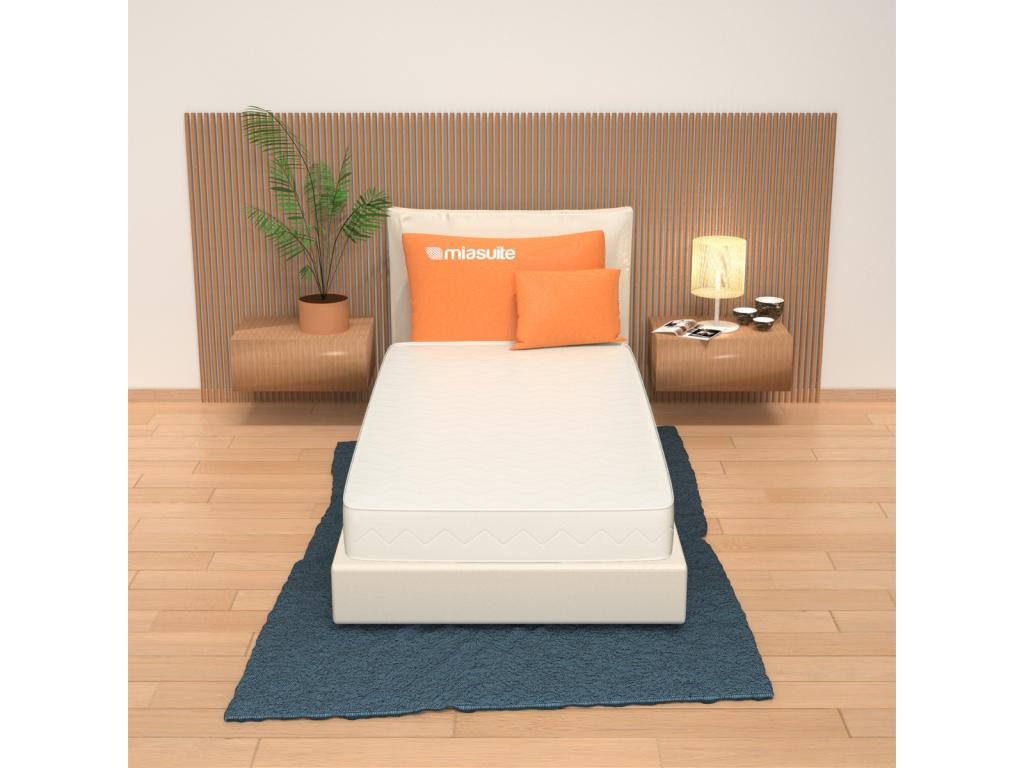 Matelas 90x190 Hauteur 16 cm - en Calmetop orthopédique indéformable - Smart 42040HCMW